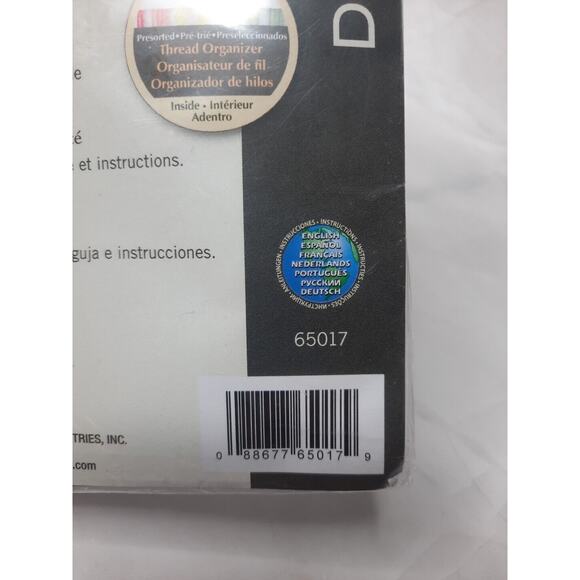 Dimensions Cross Stitch Kit - Blue and Orange - Picture 4 of 5